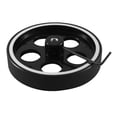thumbnail image 2 of 300mmX6mmX18mm Industrial Aluminum Rubber Measuring Encoder Meter Wheel for Industrial Encoder Encoder, 2 of 9