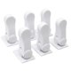 thumbnail image 1 of 6pcs/set Child Proof Door Lever Lock Self-adhesive One Hand Operation 180 Degree Rotatable Prevent Opening Doors Baby Proof Door Handle Lock Home Supp, 1 of 5