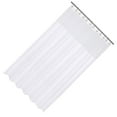 thumbnail image 1 of Moyic Cortina de ducha impermeable, cortina de baño duradera y elegante, lujosa, fácil de instalar, cortinas de ducha impermeables Juegos de accesorios de baño blanco 180*180cm, 1 of 6