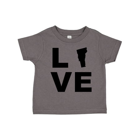 

Inktastic Love Vermont Gift Toddler Boy or Toddler Girl T-Shirt