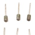 thumbnail image 2 of HUGFEGWE 10 Pcs 8mm Diamond Coated Grinding Burr Set Diamond Mounted Grinding Bit Dog Nails Bit 1/8 Shank for Most Rotary Tool (Rough(46#)) CJB91-14220, 2 of 5