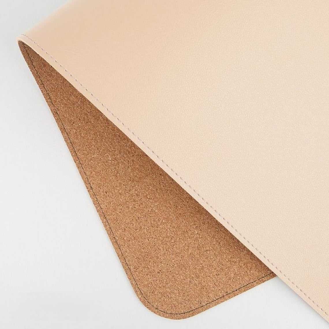 Desk Pad Cork Natural, Dual Side Desk Mat Table Cover Protector Blotter