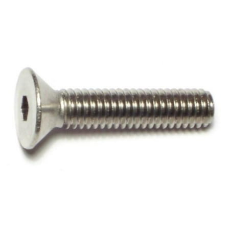 

5/16 -18 x 1-1/2 18-8 Stainless Flat Head Socket Cap Screws (6 pcs.)