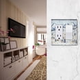thumbnail image 5 of Yayeee Rocker Switch Wall Plate 3-Gang 6.5"x4.6" Home Decorative Outlet Cover, Light Blue Mountain, 5 of 6