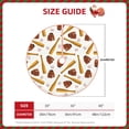 thumbnail image 2 of Rateoe Baseball Sport Pattern Christmas Tree Skirt with Ties , Christmas Tree Decorations, Farmhouse Christmas Decor Xmas Holiday Decorations-36", 2 of 6