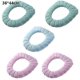 thumbnail image 2 of Soft and thick toilet cover, 5-piece set, made of warm stretch fiber, easy to install, optimal comfort, 2 of 4
