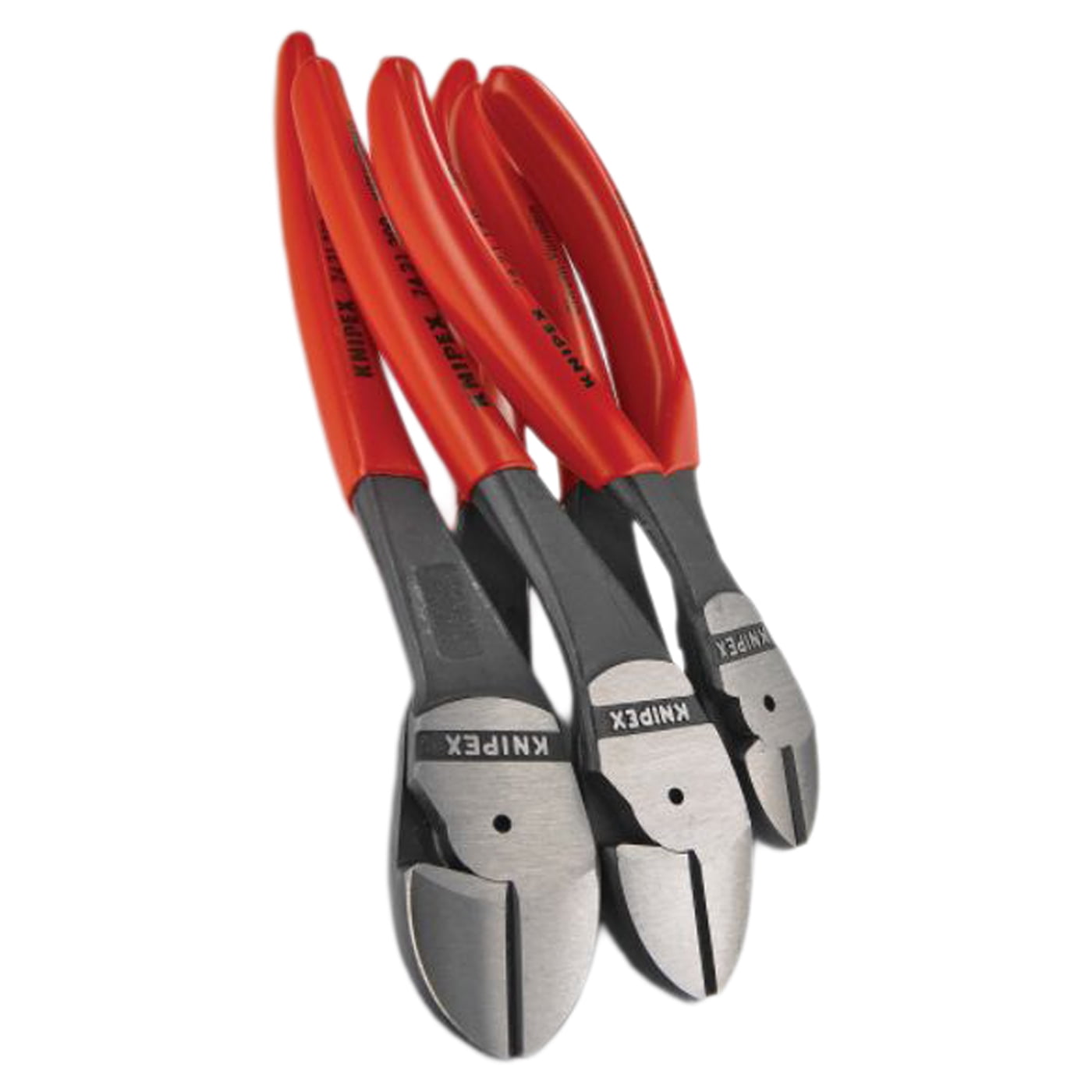 KNIPEX 3-Piece High Leverage Diagonal Cutter Set