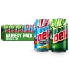 Mountain Dew Summer Freeze Soda Pop Variety Pack, 12 fl oz 18 pack cans