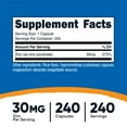 thumbnail image 5 of Nutricost Zinc Picolinate 30mg, 240 Capsules - Gluten Free and Non-GMO Supplement, 5 of 5