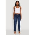 thumbnail image 2 of Womens WAX Slim Straight High Rise Jeans, 2 of 5