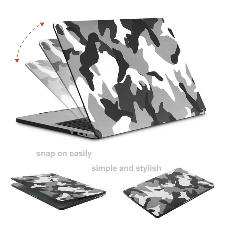 Old MacBook Pro 13 inch Retina Case A1502/A1425, Tekcoo Laptop Case Camouflage Design, Plastic Hard Shell Protective Case for Old MacBook Pro 13.3