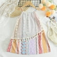 thumbnail image 6 of Edvintorg Boho Dress for Girls Cute Colorful Beach Dresses with Tassel Summer Casual Vacation Clothes Girls Dresses 2-8 Years, 6 of 7