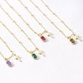 thumbnail image 6 of Turandoss Birthstone Cross Necklaces for Women 14K Gold Plated Dainty Faith Jewelry with 12 Month Alexandrite Pendant Birthstone Religious Birthday Gifts for Women Teen Girls, 6 of 8