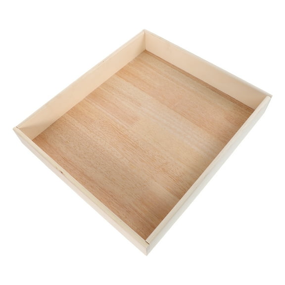 ELAYARD Sandbox With Lid Light Brown Wood 1Set