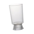 thumbnail image 4 of Jarrón transparente decorativo irrompible, elegante y transparente, para mesa de comedor interior, decoración del hogar, oficina y sala de estar. Estilo D, 4 of 8