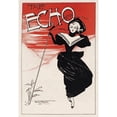 thumbnail image 2 of Frank Arthur Nankivell 11x14 Gold Ornate Wood Frame and Double Matted Museum Art Print Titled - The Echo, Chicago, July 15, 1895 (1895), 2 of 4