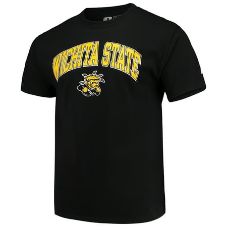 - Men's Russell Black Wichita State Shockers Core Print T-Shirt