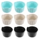thumbnail image 1 of 9 Piezas Moldes para Huevos para Freidora Aire, Moldes Silicona Antiadherentes Reutilizables para Morder Huevos, Moldes para Muffins, Moldes para Huevos Escalfados para Microondas, 1 of 5