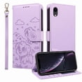 thumbnail image 1 of Funda Cartera GANGXUN con Diseño de Perrito en Relieve para iPhone XR , Protección 360° con Ranuras y Correa Desmontable, 1 of 6