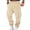 14# Khaki, variant on Cargo Sweatpants Mens Fleece Heavyweight Elastic Waist Pants with Pockets Baggy Drawstring Jogger Pants Khaki M
