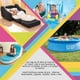 thumbnail image 4 of Alberca Piscina Inflable Bebe Niños Cuadrada 86x25 Cm Intex 57100 multicolor, 4 of 10