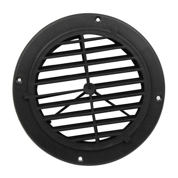 Cubierta de rejilla de ventilación de aire, cubierta de ventilación de conducto de salida para RV, yate, accesorios para barcos, ventilación Accesorios para vehículos recreativos negro keine Fahne