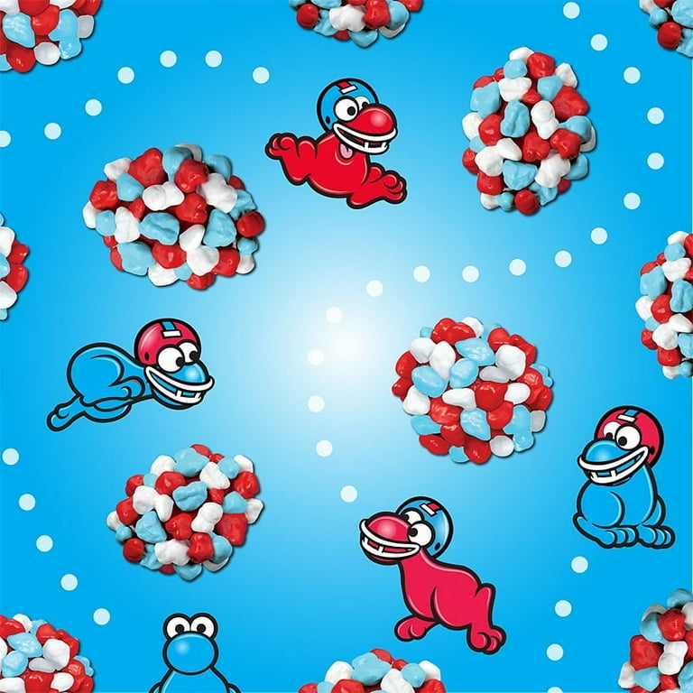 Nerds Red, White, & Blue Gummy Clusters 8 Ounce Stand Up Bag