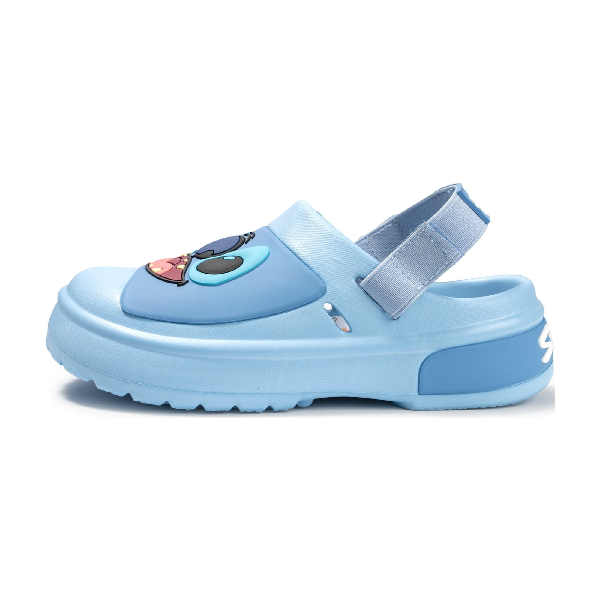 Stitch Toddler and Little Kid Adjustable Strap Clogs