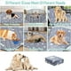 thumbnail image 5 of Colchoneta autocalentable para gatos y perros | Almohadilla térmica para mascotas para uso en interiores y exteriores | Antideslizante, lavable, color gris | Autocalentable para gatos, perros y, 5 of 7