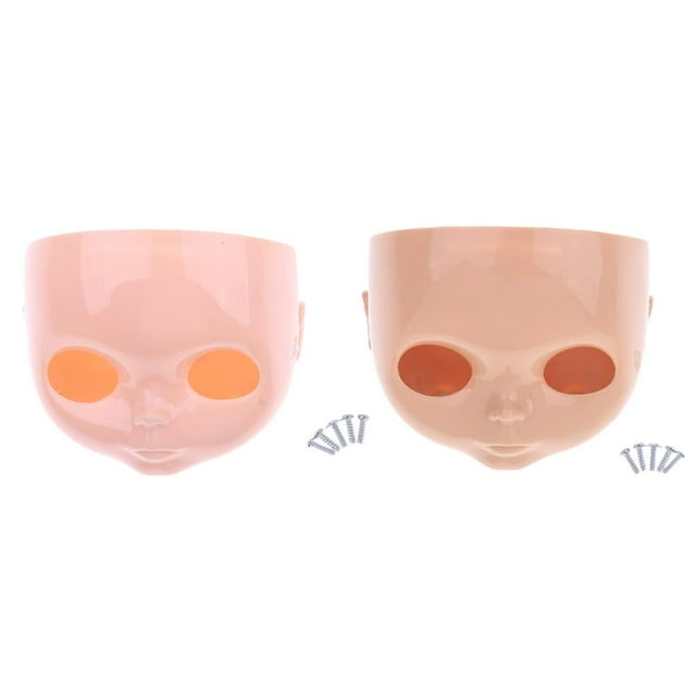 Juego de Tornillos de Cabeza de Trasera de Frontal Macarena para Muñeca Takara Neo Blythe 2 Colores
