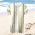 thumbnail image 5 of Otvok Women's Oversized T-Shirts, Women V-neck Short Sleeve Tops Casual Printed Summer Base Tee Sports T-shirt Plus Size Loose-Fit, 5 of 6