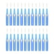 thumbnail image 1 of EeaseMX Caja de 30 cepillos interdentales retráctiles para el cuidado dental, limpiadores interdentales y palillos dentales (azul, 0,7 mm), 1 of 7