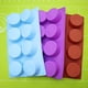 thumbnail image 1 of Molde de silicona para galletas Oreo, cilindro redondo cubierto de chocolate, sin BPA y antiadherente, perfecto para galletas, Oreos, dulces, jabón, magdalenas, pudín, gelatina, juego de 3, 1 of 5