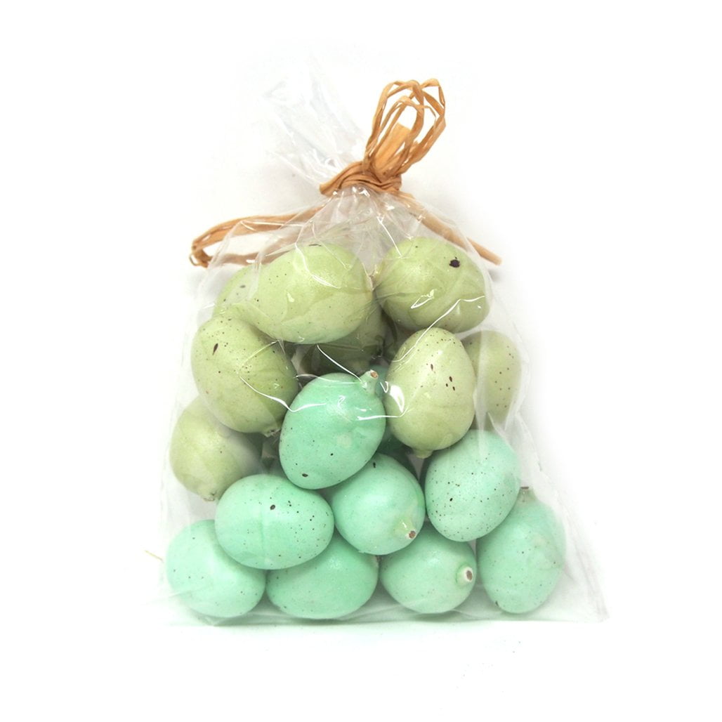 Artificial Decorative Loose Eggs, 1Inch, 12Count, Robin
