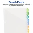 thumbnail image 6 of Avery Plastic 8-Tab Dividers with Pockets, Style Edge (11293), 6 of 10