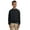 Black, variant on JERZEES NuBlend Youth Crewneck Sweatshirt