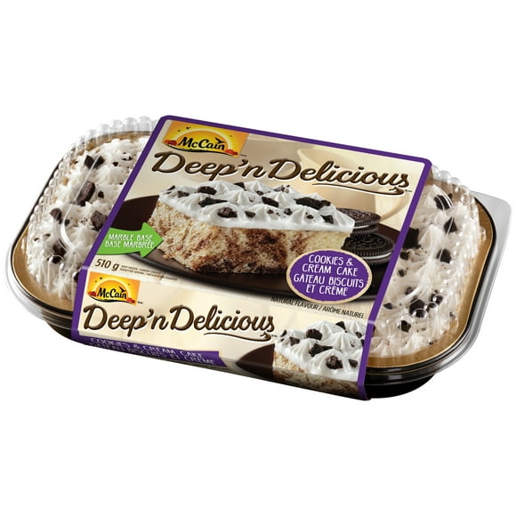 Gâteau biscuits et crème Deep’n Deliciousᴹᴰ McCainᴹᴰ 510g