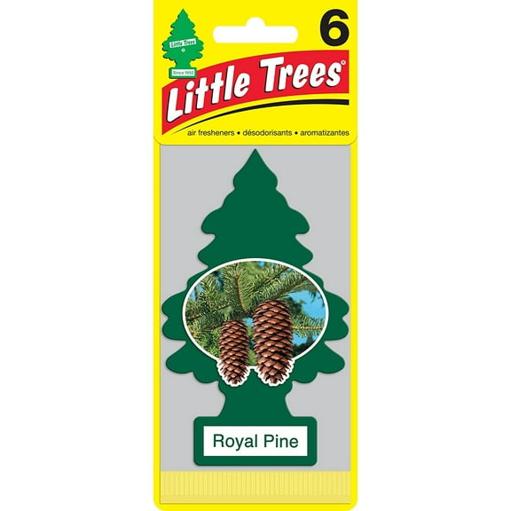 Little Trees Royal Pine Air Freshener, (Pack of 24)