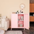 thumbnail image 6 of Bathroom Floor Cabinet,Storage Cabinet with Adjustable Shelf,Modern Freestanding Organizer,Farmhouse Buffet Sideboard,Accent Cabinets for Bathroom,Kitchen,Entryway, 6 of 7