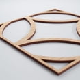 thumbnail image 4 of Ekena Millwork 15 3/8"W x 15 3/8"H x 3/8"T Medium Crosby Decorative Fretwork Wood Wall Panels, Alder, 4 of 7
