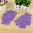 thumbnail image 2 of Bath Towel Bathing Gloves Strong Double-Sided Exfoliation Five-Finger Bath Artifact, 2 of 6