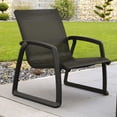 thumbnail image 6 of Compamia Pacific Club Arm Chair Black Frame Black Sling, 6 of 14