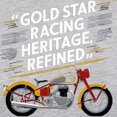 thumbnail image 3 of CafePress - Gold Star Racing Heritage Refined Women's Baseball T Shirt - Womens Baseball Tee, 3 of 4