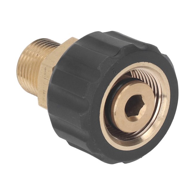 Adaptador de Lavadora A Presión, Dispositivo de Conexión de 5000 PSI Kit de Conexión Rápida para Lavadora A Presiónidos Accesorios Para Lavadora Eléctrica Construccióne