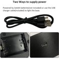 thumbnail image 4 of FYBTO Night Light, 3D Optical Illusion LED Lamp ,16 Colors Changing Touch Switch Xmas Decoration Night Light Remote Control Acrylic Flat & USB Cable,Birthday and Holiday Gift for, 4 of 5
