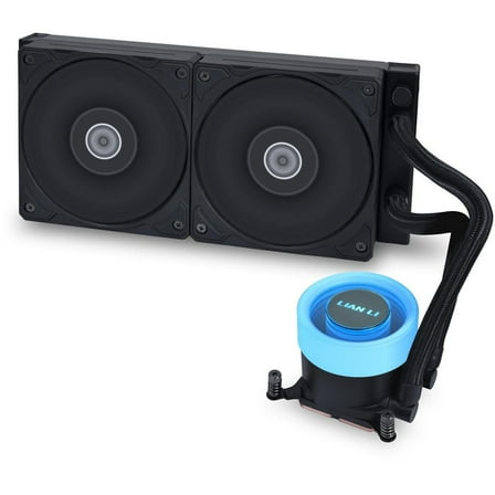 Lian-Li Galahad II Lite 240mm Perfomance All-in-One CPU Liquid Cooler, Black