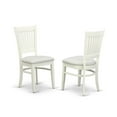 thumbnail image 3 of East West Furniture Dover 7-piece Wood Dining Set with Linen Seat in White, 3 of 4
