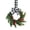A58, variant on Hanging Xmas Wreaths with Red Bow Artificial Christmas Cabinet Wreaths Small Christmas Wreath for Kitchen Cabinet Doors Front Door Window Wall Winter Decor