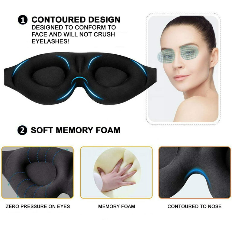  Cozynight Weighted Sleep Mask-Sleep Eye Mask for