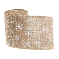HAMPPLIES Burlap Craft Ribbon Home Decoration 1Set 118in x 39in x 079in
